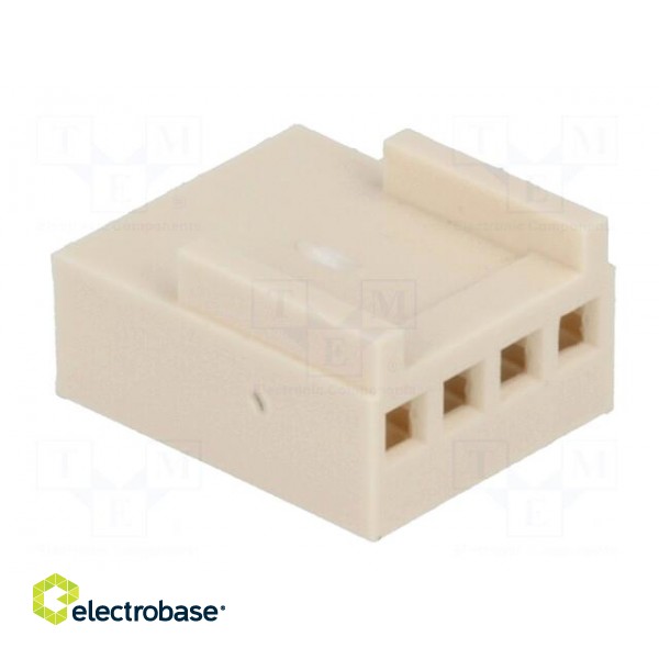 Plug | wire-board | female | KK | 2.5mm | PIN: 4 | w/o contacts | for cable фото 8