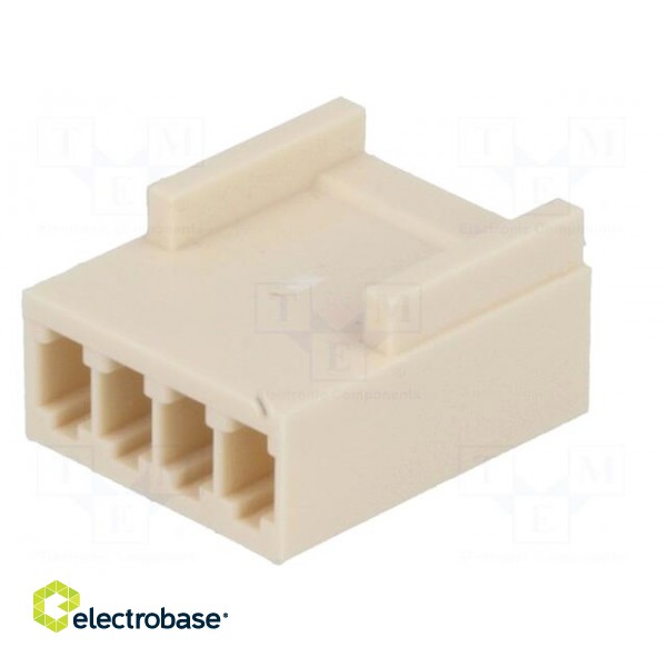 Plug | wire-board | female | KK | 2.5mm | PIN: 4 | w/o contacts | for cable image 6