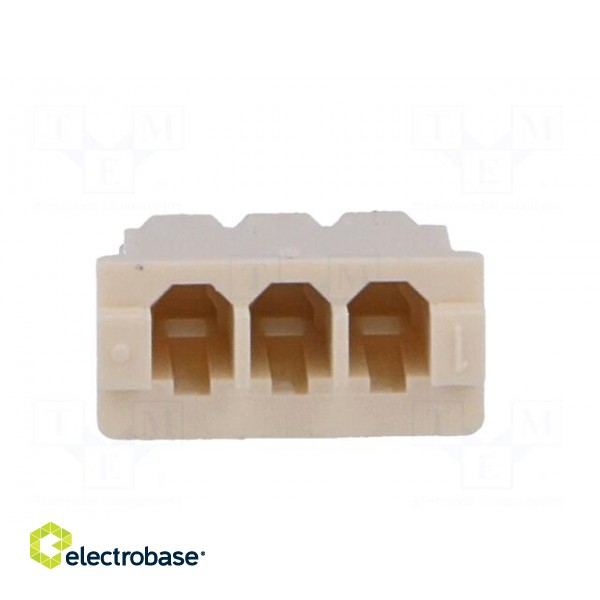 Wire-board | plug | female | SPOX | 2.5mm | PIN: 3 | w/o contacts | 250V paveikslėlis 5