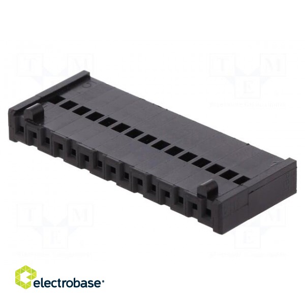 Wire-board | plug | female | Minimodul | 2.5mm | PIN: 15 | w/o contacts image 1