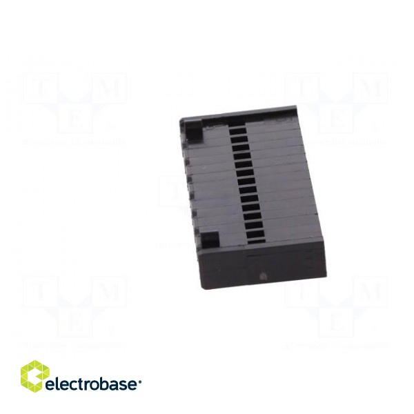 Wire-board | plug | female | Minimodul | 2.5mm | PIN: 15 | w/o contacts фото 3