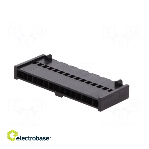 Wire-board | plug | female | Minimodul | 2.5mm | PIN: 15 | w/o contacts image 6