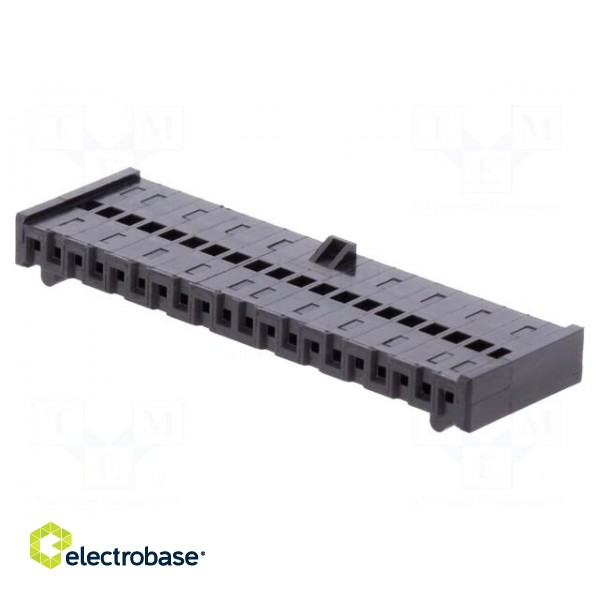 Plug | wire-board | female | Minimodul | 2.5mm | PIN: 20 | w/o contacts image 1