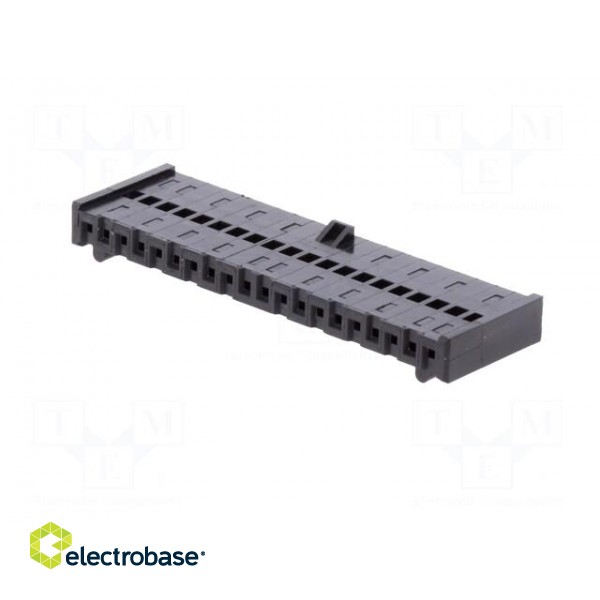Plug | wire-board | female | Minimodul | 2.5mm | PIN: 20 | w/o contacts image 2