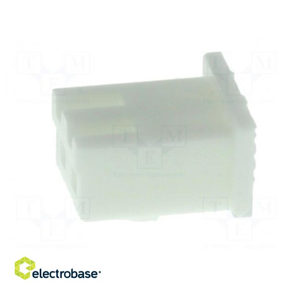 Wire-board | plug | female | XH | 2.5mm | PIN: 2 | w/o contacts | for cable фото 3