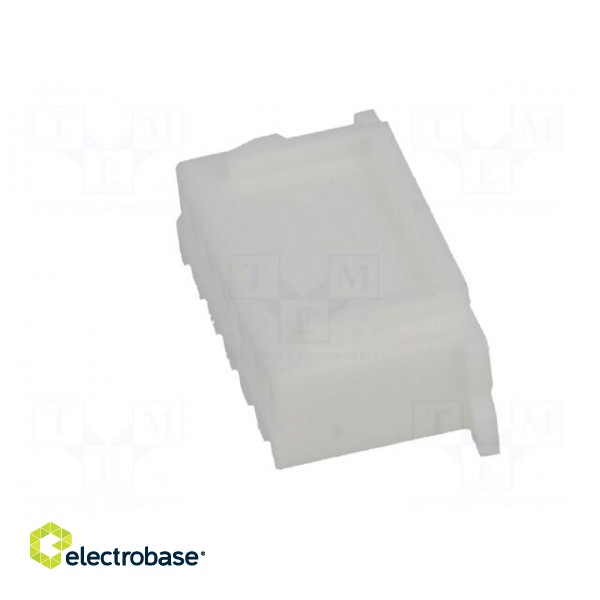 Wire-board | plug | female | XH | 2.5mm | PIN: 6 | w/o contacts | for cable image 3