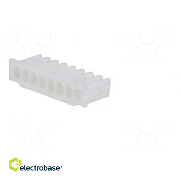 Wire-board | plug | female | XH | 2.5mm | PIN: 8 | w/o contacts | for cable image 6