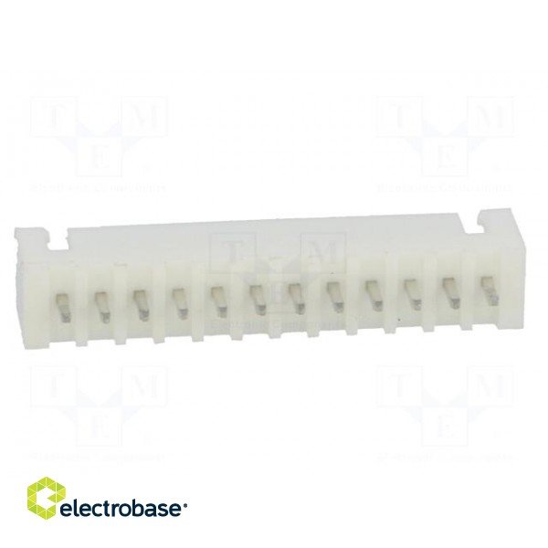 Wire-board | socket | male | A2501 | 2.5mm | PIN: 12 | THT | 250V | 3A | tinned image 5