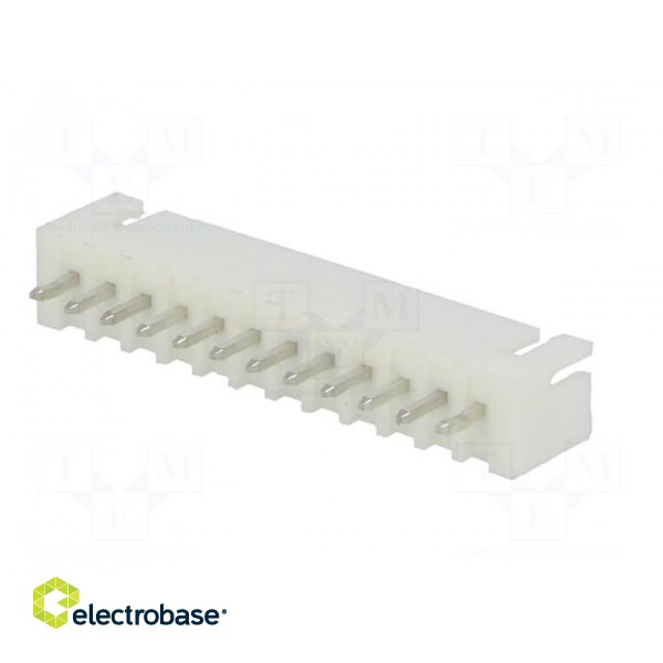 Wire-board | socket | male | A2501 | 2.5mm | PIN: 12 | THT | 250V | 3A | tinned image 6