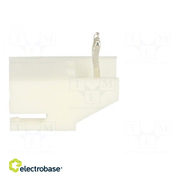 Wire-board | socket | male | A2501 | 2.5mm | PIN: 2 | THT | 250V | 3A | tinned image 3