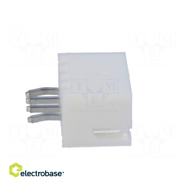 Socket | wire-board | male | A2501 | 2.5mm | PIN: 4 | THT | 250V | 3A | tinned image 7