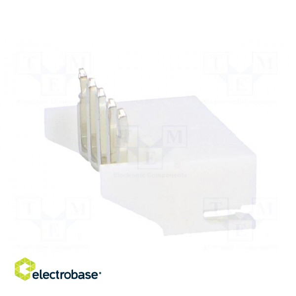 Socket | wire-board | male | A2501 | 2.5mm | PIN: 5 | THT | 250V | 3A | tinned image 7