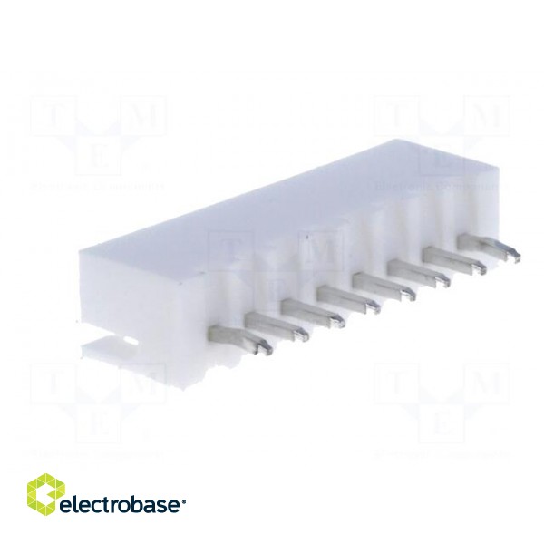 Wire-board | socket | male | A2501 | 2.5mm | PIN: 8 | THT | 250V | 3A | tinned image 4