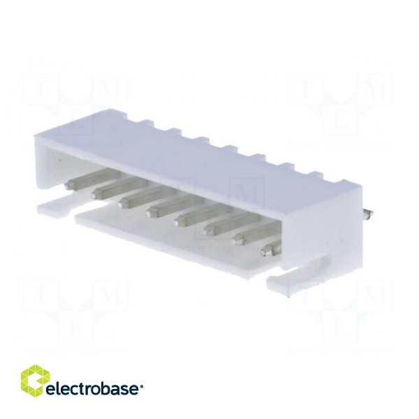 Wire-board | socket | male | A2501 | 2.5mm | PIN: 8 | THT | 250V | 3A | tinned image 2