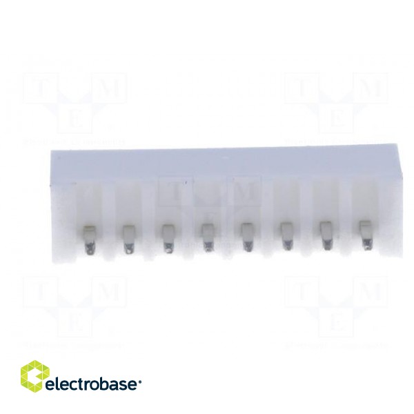 Wire-board | socket | male | A2501 | 2.5mm | PIN: 8 | THT | 250V | 3A | tinned image 5