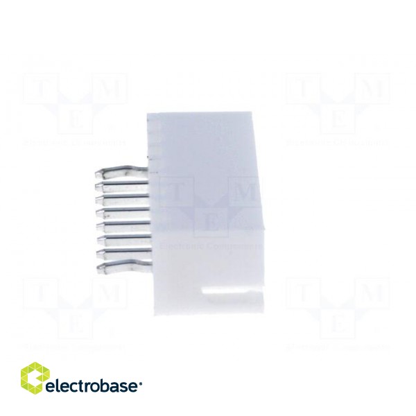 Socket | wire-board | male | A2501 | 2.5mm | PIN: 8 | THT | 250V | 3A | tinned image 7