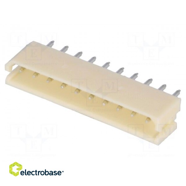 Connector: wire-board | socket | male | A2506 | 2.5mm | PIN: 10 | THT | 250V image 1