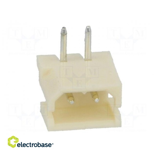 Socket | wire-board | male | A2506 | 2.5mm | PIN: 2 | THT | 250V | 3A | tinned image 9