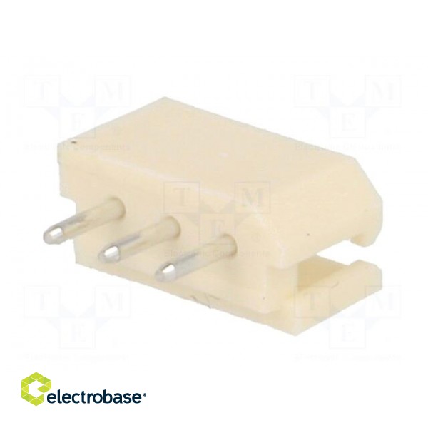 Wire-board | socket | male | A2506 | 2.5mm | PIN: 3 | THT | 250V | 3A | tinned image 6