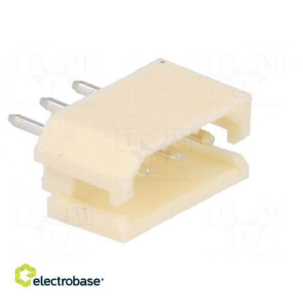 Wire-board | socket | male | A2506 | 2.5mm | PIN: 3 | THT | 250V | 3A | tinned image 8