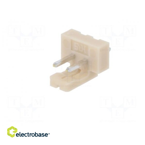 Socket | wire-board | male | DF1 | 2.5mm | PIN: 2 | THT | on PCBs | 250V | 3A image 2