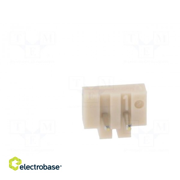 Socket | wire-board | male | DF1 | 2.5mm | PIN: 2 | THT | on PCBs | 250V | 3A image 5