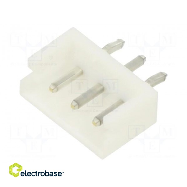 Socket | wire-board | male | EH | 2.5mm | PIN: 3 | THT | 250V | 3A | -25÷85°C