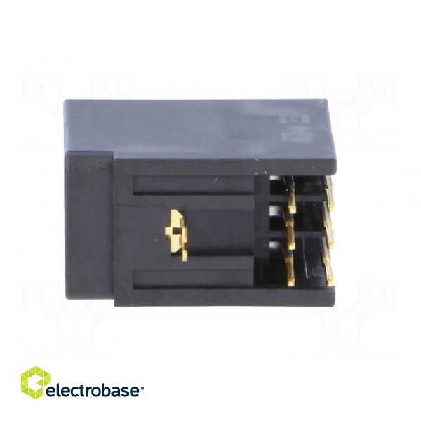 Socket | wire-board | male | J2000 | 2.5mm | PIN: 6 | THT | 250V | 4.6A image 3