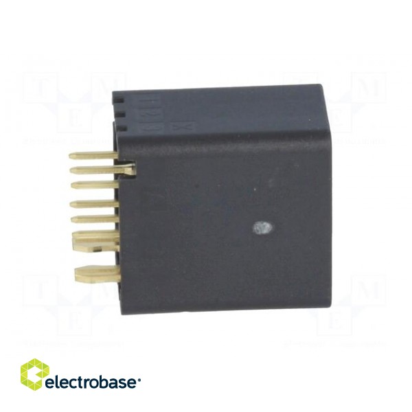 Socket | wire-board | male | J2000 | 2.5mm | PIN: 6 | THT | 250V | 4.6A image 7