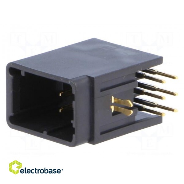 Socket | wire-board | male | J2000 | 2.5mm | PIN: 6 | THT | 250V | 4.6A image 1