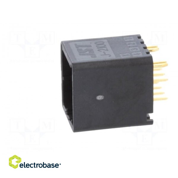 Wire-board | socket | male | J2000 | 2.5mm | PIN: 8 | THT | 250V | 4.6A paveikslėlis 3
