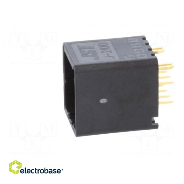 Socket | wire-board | male | J2000 | 2.5mm | PIN: 8 | THT | 250V | 4.6A image 3