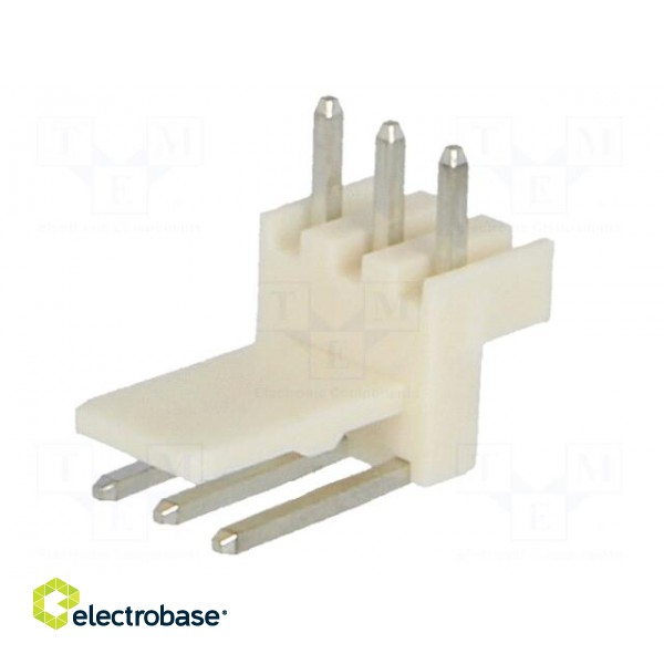 Wire-board | socket | male | Mini-Latch | 2.5mm | PIN: 3 | THT | 250V | 3A image 2