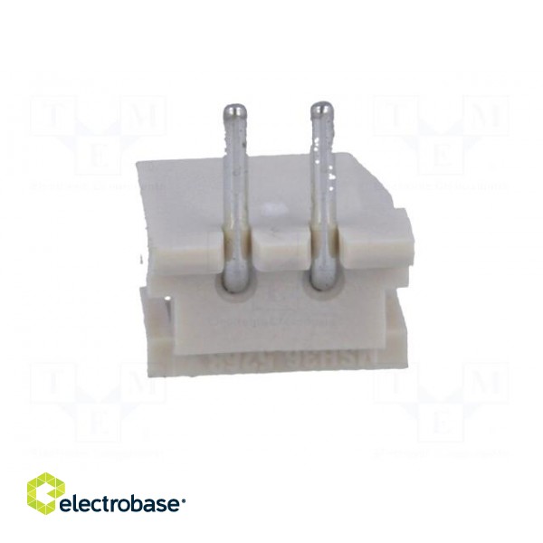 Wire-board | socket | male | SPOX | 2.5mm | PIN: 2 | THT | 3A | tinned | 250V image 5