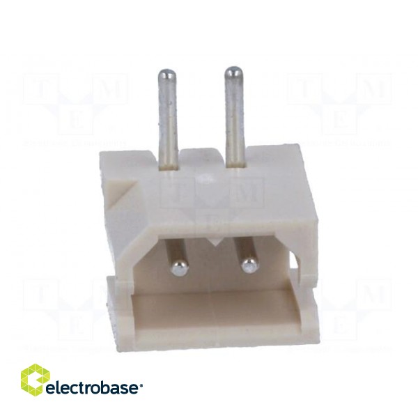 Wire-board | socket | male | SPOX | 2.5mm | PIN: 2 | THT | 3A | tinned | 250V image 9