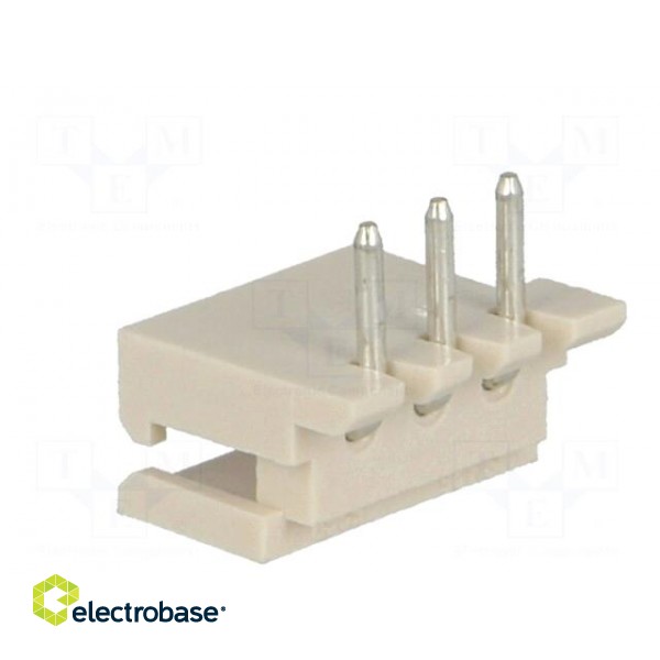 Wire-board | socket | male | SPOX | 2.5mm | PIN: 3 | THT | 3A | tinned | 250V image 4