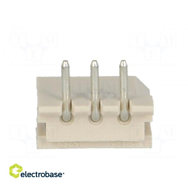 Wire-board | socket | male | SPOX | 2.5mm | PIN: 3 | THT | 3A | tinned | 250V image 5