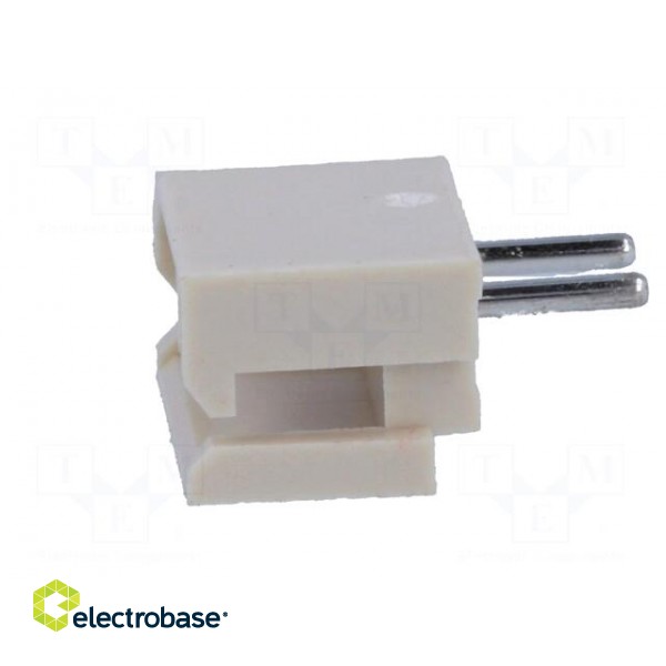 Socket | wire-board | male | Mini-SPOX | 2.5mm | PIN: 2 | THT | 3A | tinned image 3