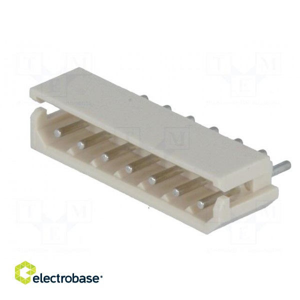 Socket | wire-board | male | Mini-SPOX | 2.5mm | PIN: 7 | THT | 3A | tinned image 2
