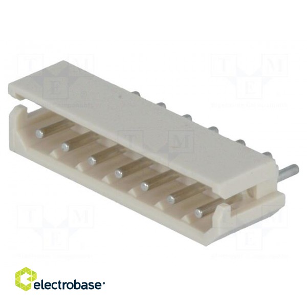 Wire-board | socket | male | SPOX | 2.5mm | PIN: 7 | THT | 3A | tinned | 250V paveikslėlis 1
