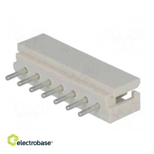Wire-board | socket | male | SPOX | 2.5mm | PIN: 7 | THT | 3A | tinned | 250V image 6