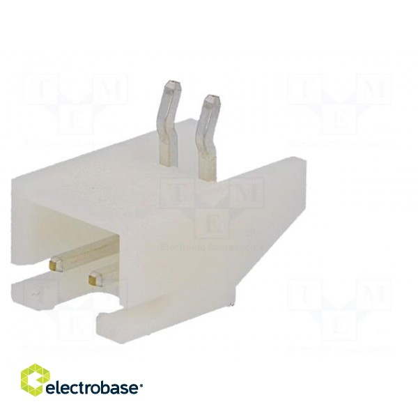 Socket | wire-board | male | XH | 2.5mm | PIN: 2 | THT | 250V | 3A | -25÷85°C image 2