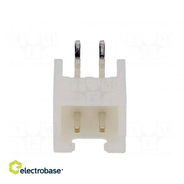 Socket | wire-board | male | XH | 2.5mm | PIN: 2 | THT | 250V | 3A | -25÷85°C image 9