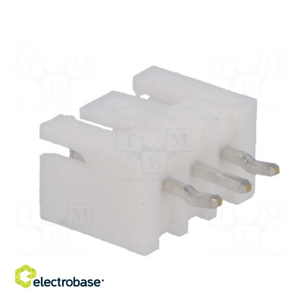 Wire-board | socket | male | XH | 2.5mm | PIN: 3 | THT | 250V | 3A | -25÷85°C paveikslėlis 4