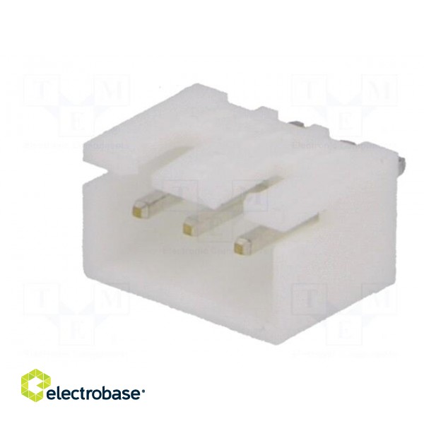 Socket | wire-board | male | XH | 2.5mm | PIN: 3 | THT | 250V | 3A | -25÷85°C image 2