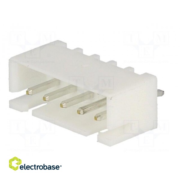 Socket | wire-board | male | XH | 2.5mm | PIN: 5 | THT | 250V | 3A | -25÷85°C image 2