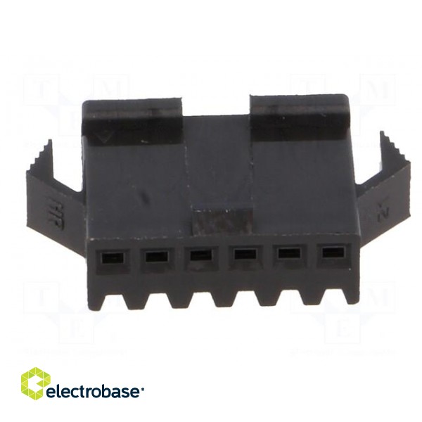 Wire-wire | plug | female | NPP | 2.5mm | PIN: 6 | w/o contacts | for cable image 9