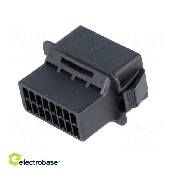 Wire-wire | plug | male | J2000 | 2.5mm | PIN: 16 | for cable | 250V | 4.6A image 6