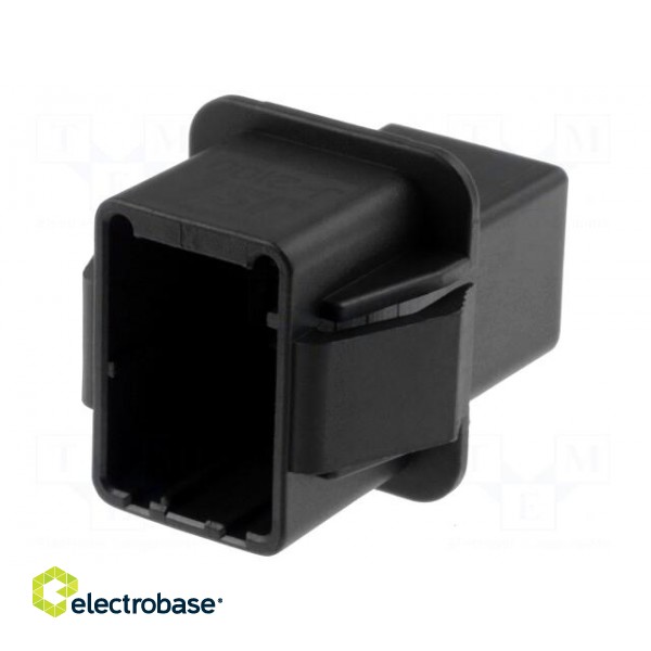 Plug | wire-wire | male | J2000 | 2.5mm | PIN: 6 | for cable | 250V | 4.6A image 1