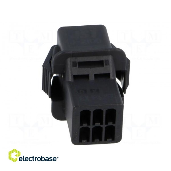 Plug | wire-wire | male | J2000 | 2.5mm | PIN: 6 | for cable | 250V | 4.6A paveikslėlis 5